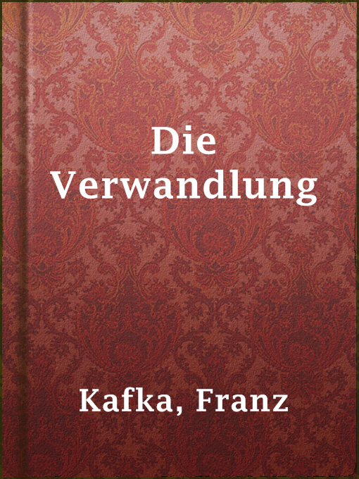 Title details for Die Verwandlung by Franz Kafka - Wait list